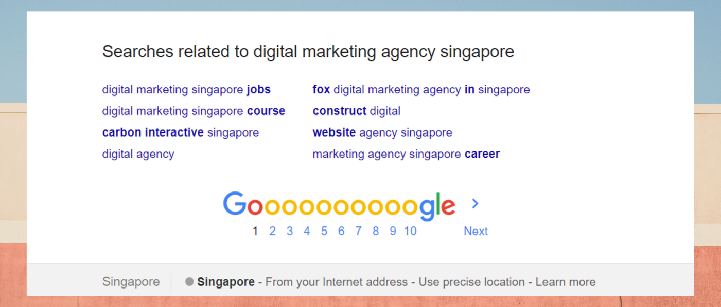 search-related-google-digital-marketing-agency-singapore